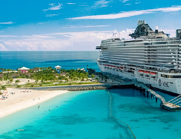 2024 Cruise Exotic Port - Ocean Cay MSC Marine Reserve, Bahamas