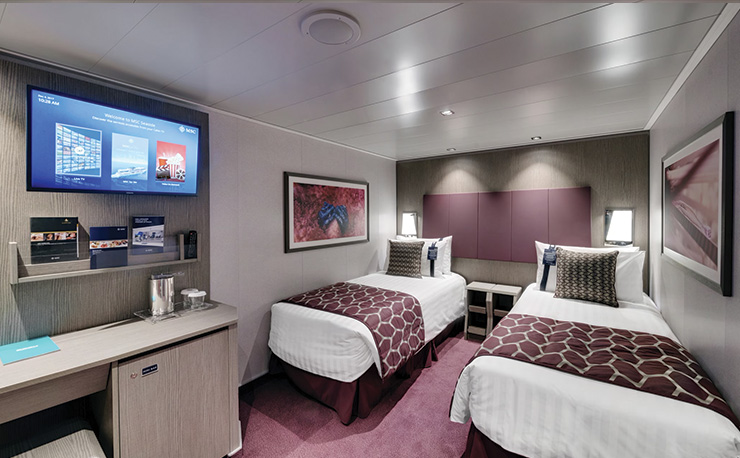 Deluxe Interior - Cruise Cabin Room
