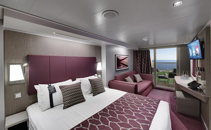 Premium Suite Aurea with Terrace - Cruise Cabin Room