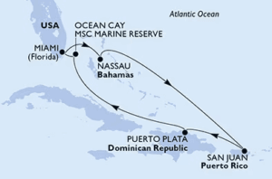 2024 Cruise Map