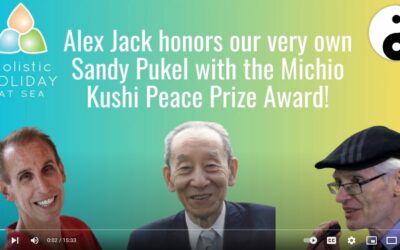 Michio Kushi Peace Prize 2024 Awarded to Holistic Holiday at Sea founder, Sandy Pukel