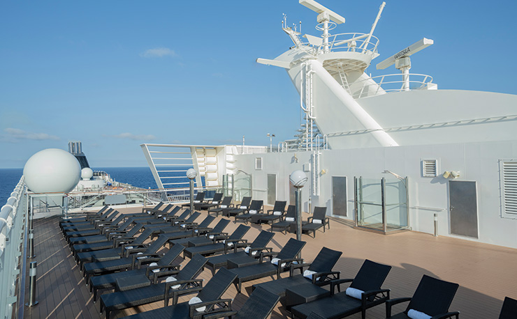 MSC Poesia Cruise Ship - Deck